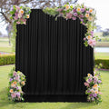10ft x 7ft Black Backdrop Curtain by MEETSKY