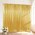 SquarePie 10x10ft Gold Sequin Backdrop, High Density Non-Transparent Glitter by SquarePie