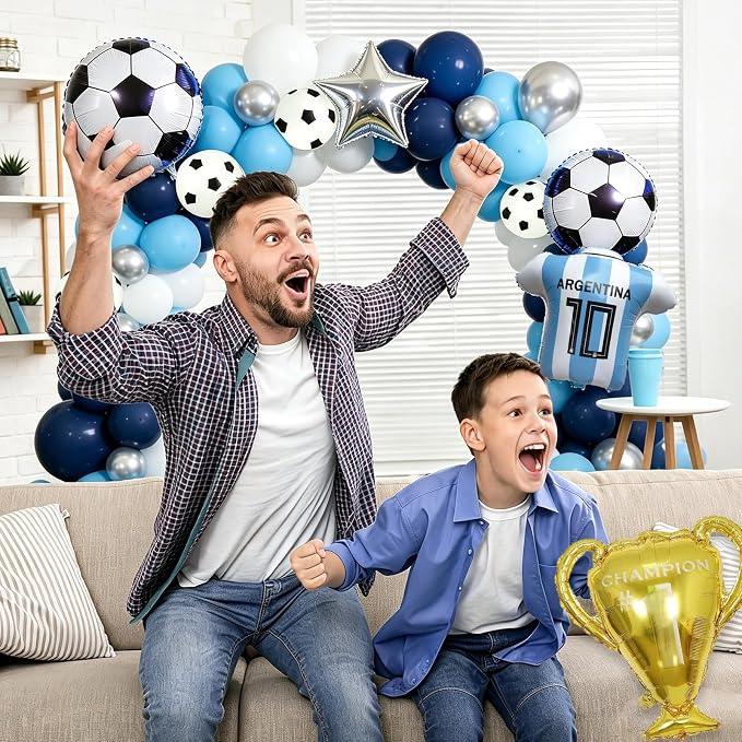 Soccer Balloon Garland Arch Kit - Image 3