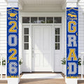 Graduation Banner 2026, Class of 2026 Banner, Indoor Outdoor Graduation Party by Unknown