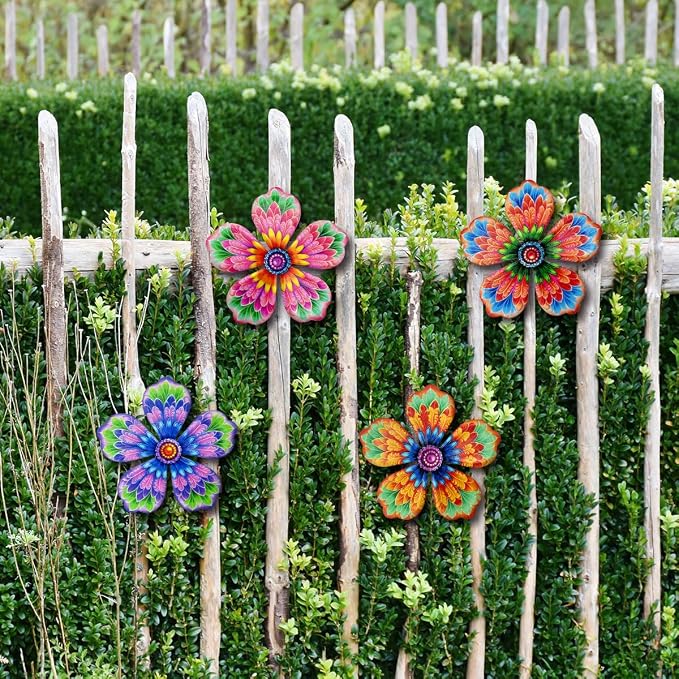 Giyyomtr Metal Flowers Wall Decor - Image 5