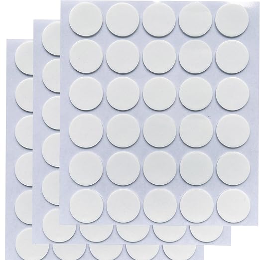 80 PCS Nano Double Sided Tape, 0.78" Round Putty Clear Sticky Tack, Glue by MCOTOP