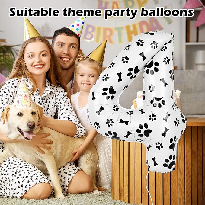 40 Inch Dog Foil Birthday Balloons - Image 3