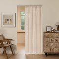 Sutuo Home Boho Door Window Curtains, Bohemian French Country Door Semi by SutuoHome