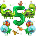 Dinosaur Party Decorations Balloons Green by FacnyGather