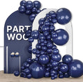 PartyWoo Navy Blue Balloons 155pcs Dark Blue Color 18 12 10 5 Inch | Balloons by PartyWoo