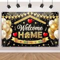 Welcome Home Banner Backdrops for Wall, 72x43 in We Missed You So Much Sign for by Bafode