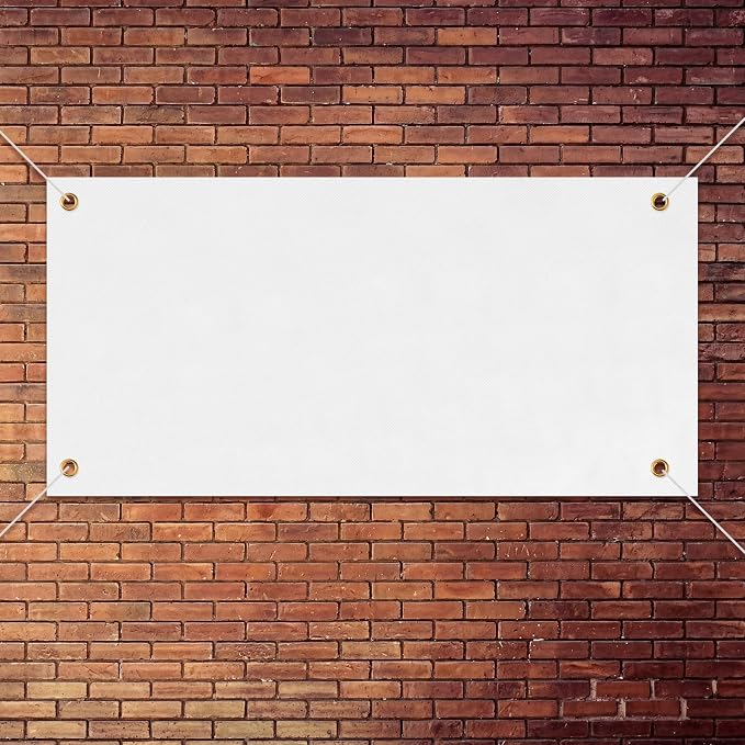 Zonon Large Blank Banners And Signs Polyester Oxford Cloth Sublimation Banner by Zonon