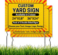 Custom Yard Sign by DreamController, 24x18 | Lawn Signs Custom, Made in USA | by DreamController