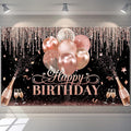 Tatuo Happy Birthday Backdrop Decorations by Tatuo