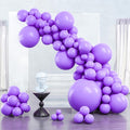 PartyWoo Purple Balloons 100pcs Different Sizes of 36 18 12 10 5 Inch | Balloons by PartyWoo