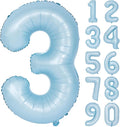 40 In Matte Blue Number Balloons Helium Foil Mylar Balloon Party Digital 3 | by Exquisitehighqualitypartydecorationstomeetyoureveryneed%EF%BC%81