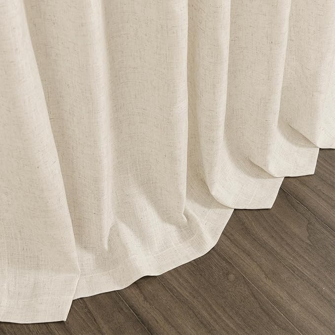 Birch Beige Linen Curtains 84 Inches Long - Image 9