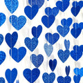 Royal Blue Party-Decoration Heart Garland - 52ft 21st Birthday Bachelorette by LastingSurprise