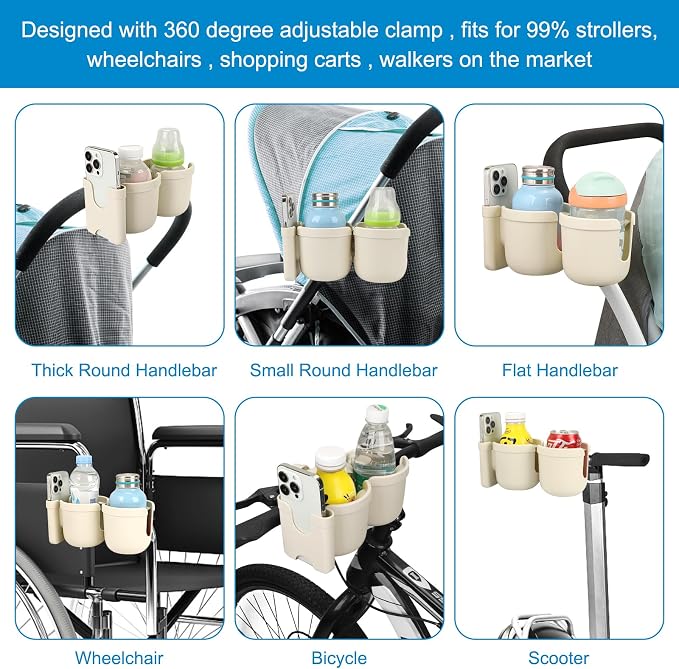 Accmor Stroller Cup Holder - Image 6