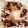 Burgundy Balloon Garland Arch Kit by Unknown