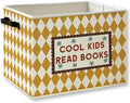 Book Classroom Kids Foldable Storage Bins Box by KSDUT
