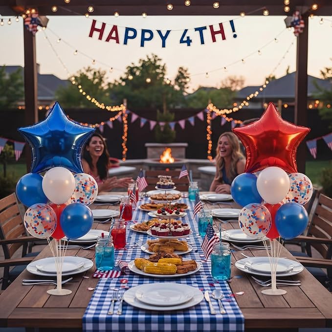 Lunmon 4 Set 4th of July Balloon Stand Kit - Image 5