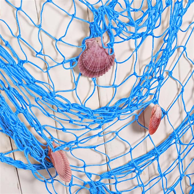 79 x 59 inch Nature Fish Net Wall Decoration - Image 2