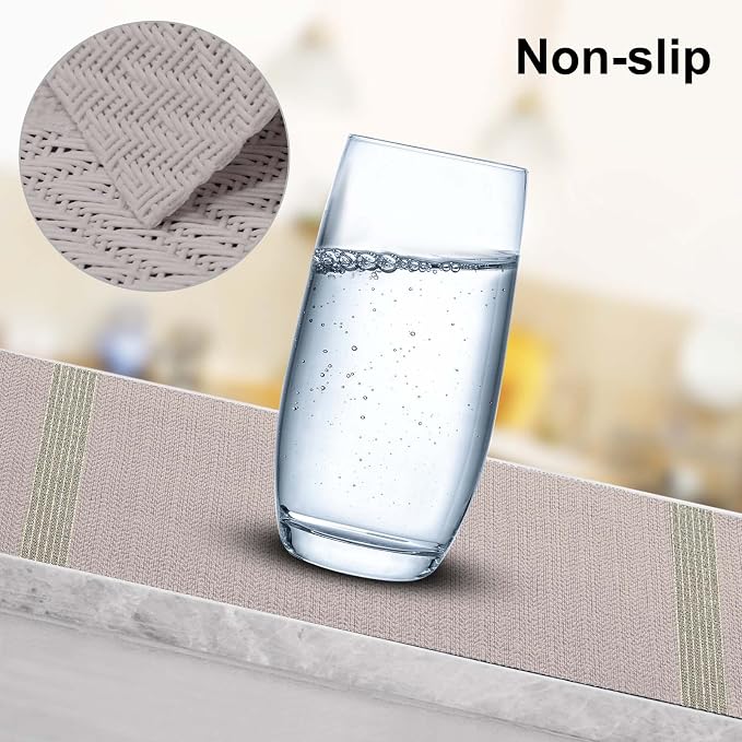 Aofmee Placemats, Placemats Set of 6, Heat Resistant Place Mats, Washable PVC - Image 4