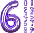 Number Balloons for Birthday Decorations by United-UnicornsParty