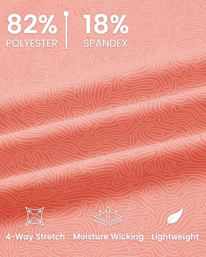 M MAELREG Quarter Zip Golf Pullover Men Dry Fit Long Sleeve Performance Wicking 1/4 Zip Full Print Pullover Mens Sweatshirt