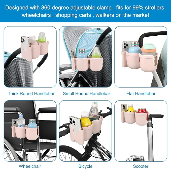 Accmor Stroller Cup Holder - Image 6
