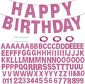 116 Pcs DIY Glitter Customizable Banner Kit Custom Banner Including 111 Letters by ZJWZSLI