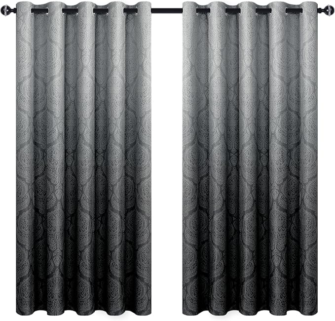 DWCN Ombre Blackout Curtains for Living Room - Image 8
