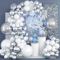Disco Ball Arch Kit, Confetti Balloons by Jobkoo