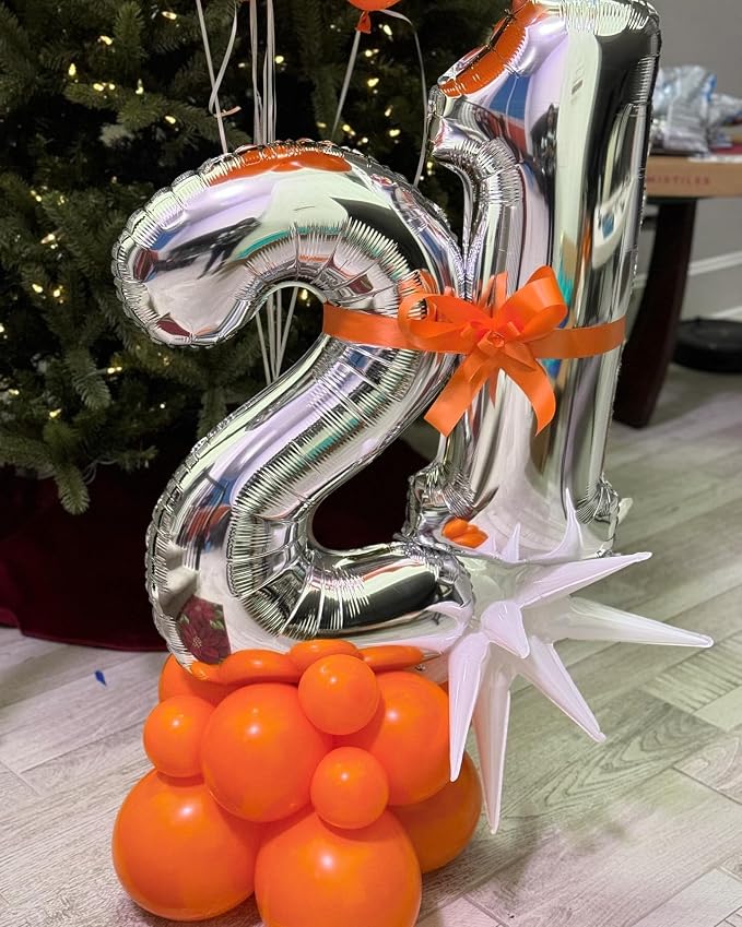 Sliver 21 Balloon - Image 2