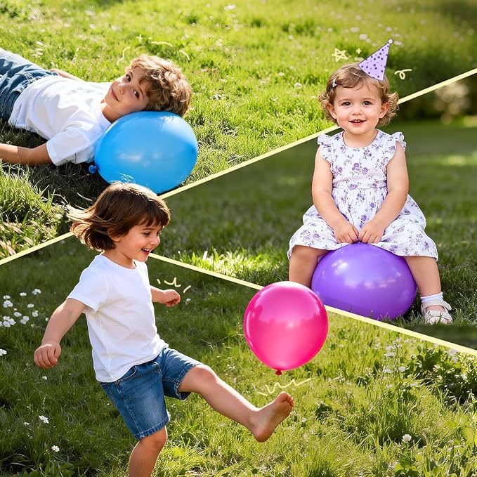 Pro Duralatex Pastel Purple Extra-Thick Balloons 120 Pack 10 inch | Lavender - Image 4