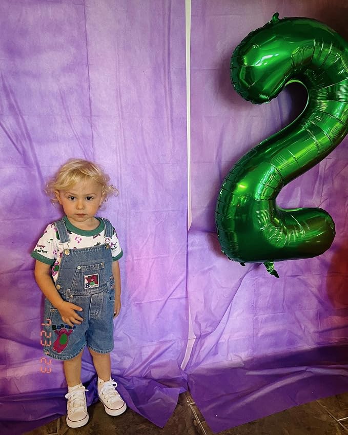 Green Number 3 Balloon 40 Inch - Image 8
