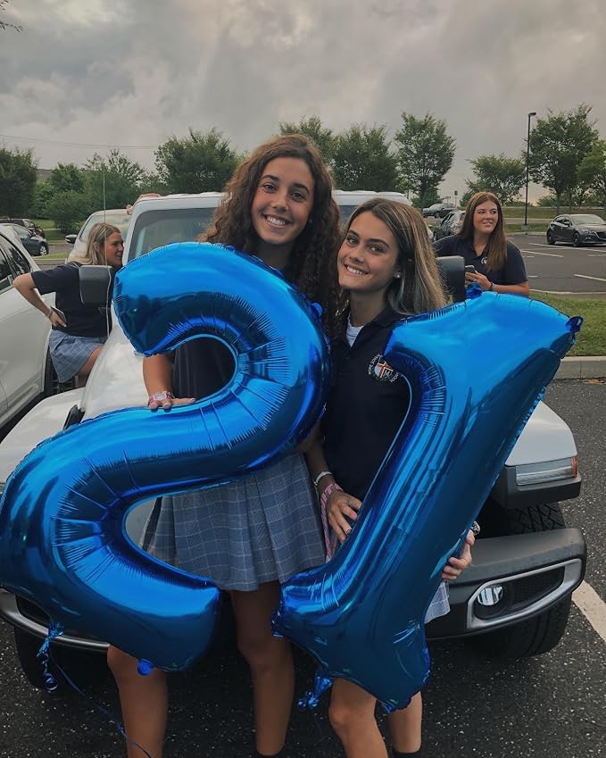 Navy Blue 27 Balloon - Image 3
