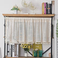 Sutuo Home Beige Boho Lace Short Curtain by SutuoHome