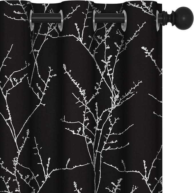 Deconovo Blackout Curtains, Thermal Window Panels, 2 Panels, by Unknown