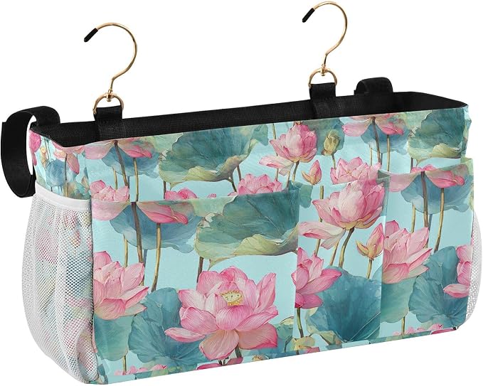 Bedside Caddy Hanging Bunk Bed Caddy Bed Organizer Hanging Pocket - Image 2
