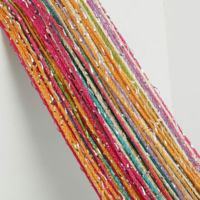 Home Decor Sequin Curtain for Doorway, Door String Curtains Decorative by LBttnny