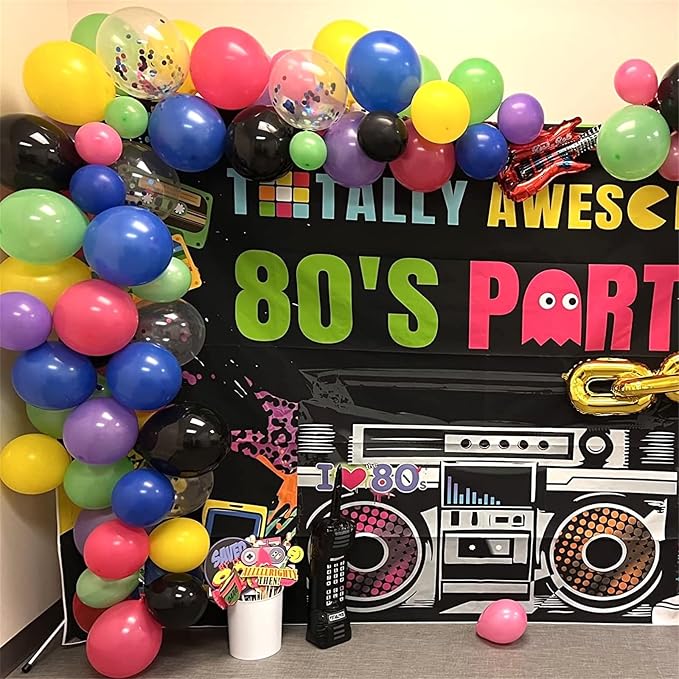 80s 90s Theme Birthday Party Decorations - Image 5
