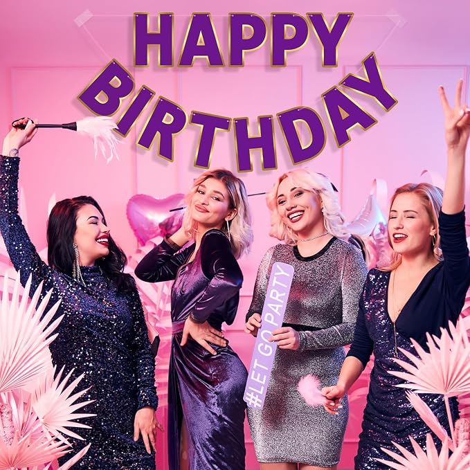 Pre-Strung Happy Birthday Banner - Image 6