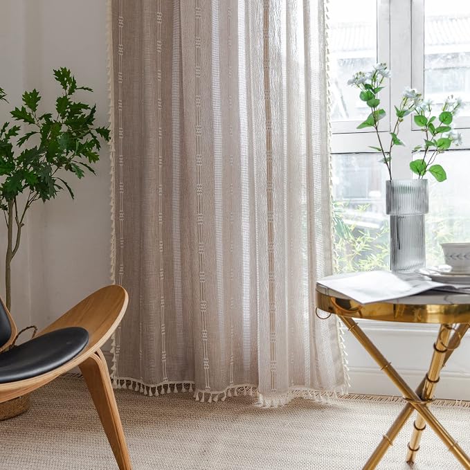Linen Curtains 84 Inches Long - Image 6