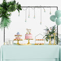Over The Table Rod Stand with Clamps Black Table Arch Banner Stand | Adjustable by Xiomot