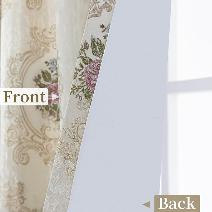 Loom and Mill Luxury Jacquard Curtains - Image 4