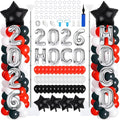 2 Sets Homecoming 2026 Balloon Column Stand Party Decorations Kits by Unknown