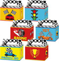 Tevxj 12 Pieces Race Car Party Favor Boxes Two Fast Goodies Candy Treat Bags by Tevxj