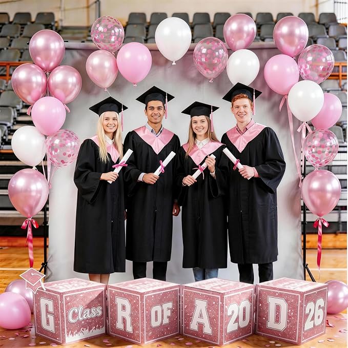Pink Graduation Decorations 2026 - Image 7
