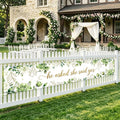 She Said Yes Banner Engagement Decorations by WETDNGQI