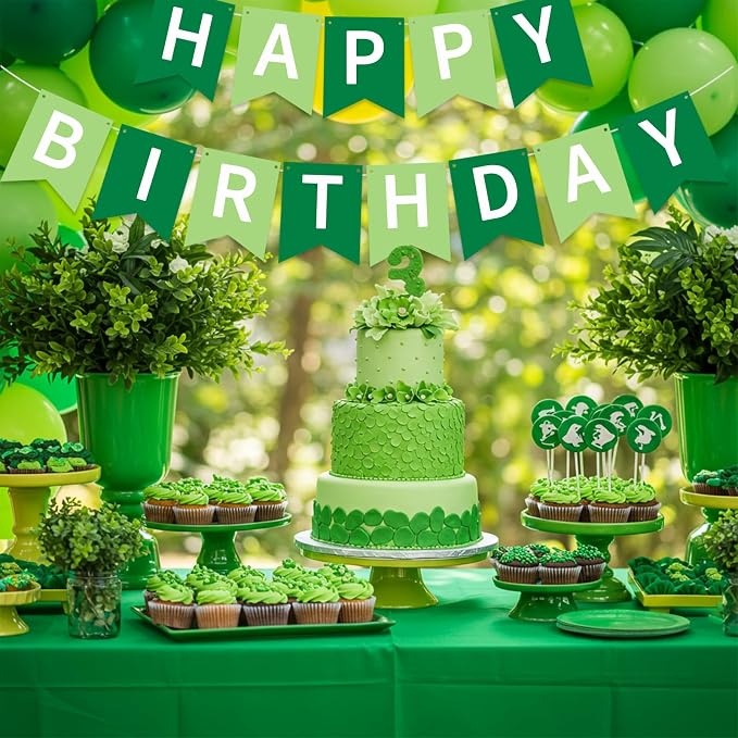Happy Birthday Banner Pre-Strung Birthday Decorations Birthday Party Backdrop - Image 6