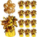 12 Pcs Balloon Weights Gold Metallic Anchor Balloon Holder by Unknown