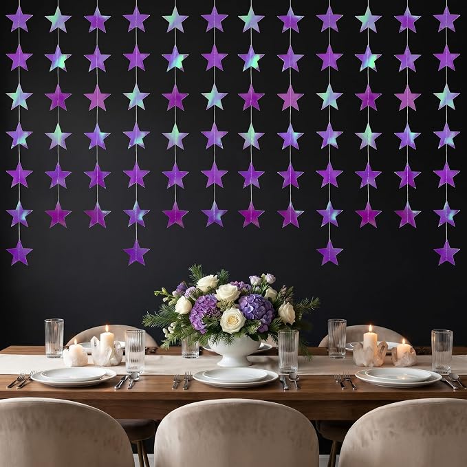 78 Feet Star Garland Decorations - Image 6